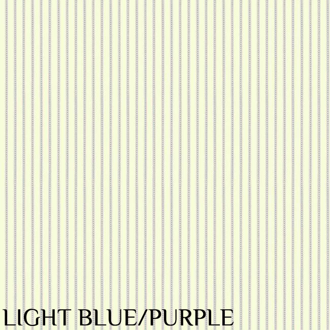 Waverly "Highwire Stripe" Light Blue/Purple Wallpaper