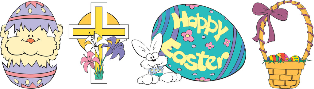 Easter Multi-Pak II Wall Decals