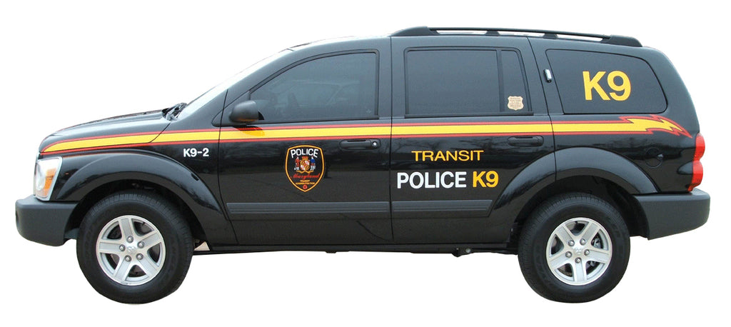 Police K9 Unit Wall Decal Cutout