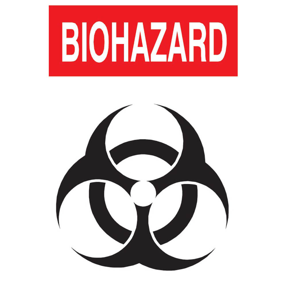 Biohazard Sign Wall Decal