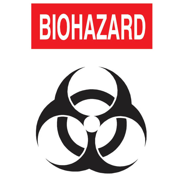 Biohazard Sign Wall Decal